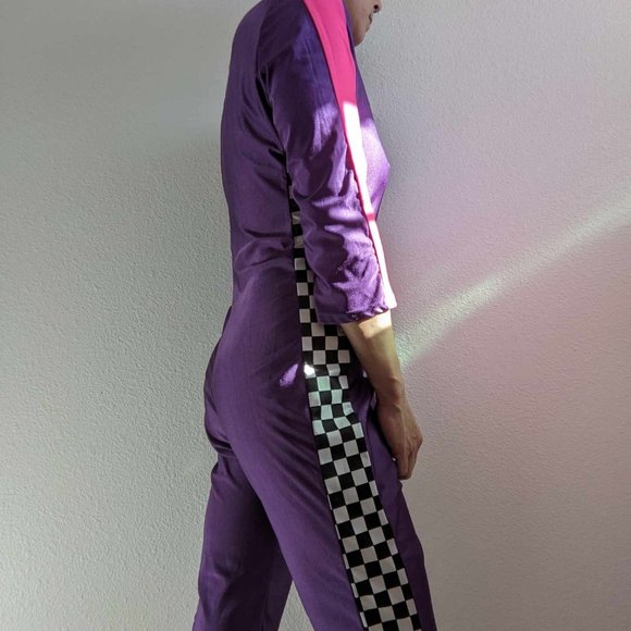 Purple Costume Jumpsuit - M - Picture 2 of 5